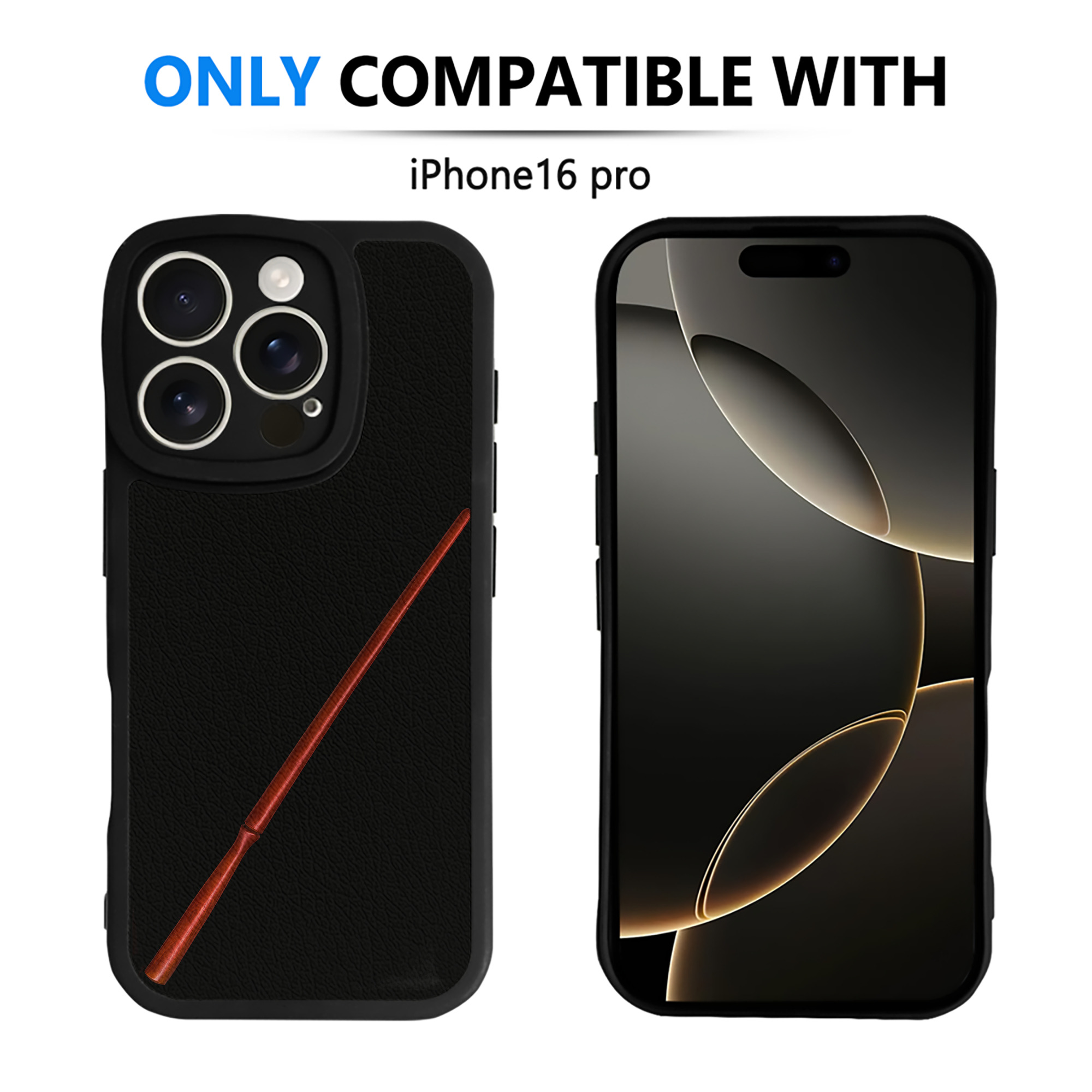 （画像用） Harry Potter ハリー・ポッターシリーズ 【iPhone 16シリーズ対応】シリコンスマホケース（レザー調） 材質：シリコン